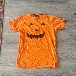 Orange Pumpkin Face T-Shirt
